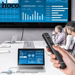 Bút điều khiển từ xa không dây Bluetooth lật trang PPT Hoco GM201 chính hãng [BH 1 năm]