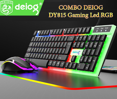 Combo phím chuột có dây GAMING DEIOG DY-815 có led dành cho game thủ siêu đẹp chính hãng [BH 1 Năm]
