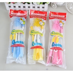 Set 4 cây cọ rửa ly, bình sữa đa năng tiện lợi MS [BH: None]