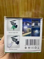 Đèn cảm biến năng lượng mặt trời 2178T , 77SMD LED NGỤY TRANG camera loại xịn [BH: 1 TUẦN]