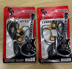 Tai nghe có dây 3.5 nhét tai dây dù I Love Music Supper Bass (1 tuần) #1LTrP