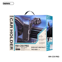 Giá đỡ điện thoại REMAX RM-C59 PRO trên xe hơi (gắn taplo hoặc kính lái ô tô) chính hãng