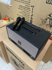 Loa kéo Soundbox T266 NEW 2 bass 16, 1 trebl 1 trung di động karaoke siêu hay bluetooth kèm 2 micro không dây [BH 1 năm]