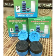Hộp 4 cục cao su lót chân máy giặt, tủ lạnh chống ồn, chống rung [BH: None]19d7