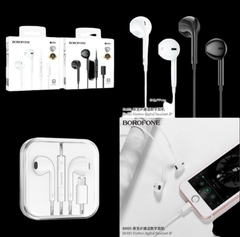 Tai nghe có dây Borofone BM85 jack lightning iphone (tai nghe cổng iphone) chính hãng [BH: 1 NĂM]