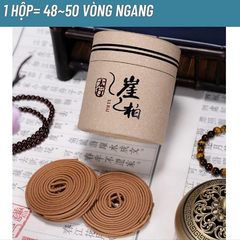 Hộp nhang Khoanh Trầm hương HỘP GIẤY XỊN SÒ, SANG TRỌNG [BH: NONE]