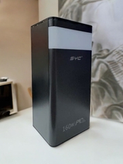 Pin sạc nhanh 106W max SYC S156 80.000mAh có màn hình hiển thị % pin,chức năng đèn pin chính hãng [BH: 1 NĂM]