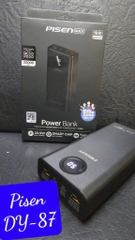 Pin sạc nhanh 22.5W Pisen DY-87, dung lượng 20.000mAh, có màn hình hiển thị % pin [BH: 1 NĂM]