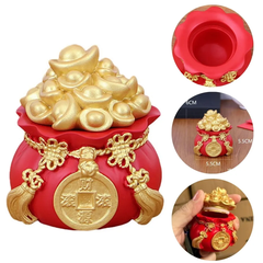 Hủ đựng vàng thỏi mini chiêu tài, kích vận [BH: NONE]