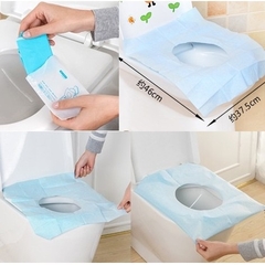 Combo 5 tấm lót mặt bồn cầu tiện lợi dễ dàng mang theo bên mình và an toàn khi đi vệ sinh những nơi Công Cộng[BH: None] / pktn sale
