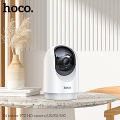 Camera wifi Hoco D1 trong nhà FULLHD HD 2304*1296, Thiết kế gimbal đôi, góc nhìn ngang 355°, góc nhìn dọc 110° CHÍNH HÃNG [BH: 1 NĂM]