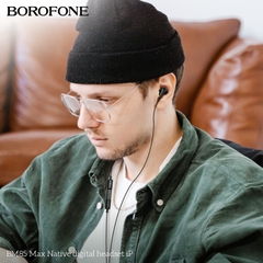 Tai nghe có dây lightning Borofone BM85 Max chui iPhone dài 1m2 chính hãng [BH 1 NĂM]