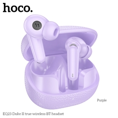 Tai nghe bluetooth HOCO EQ23 True Wireless V5.4 40mAh/400mAh kiểu dáng airpods chính hãng [BH 1 NĂM]