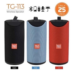 Loa bluetooth T&G TG-113 mẫu loa dài cầm tay có móc treo siêu tiện lợi [BH 1 năm]