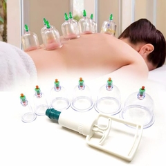 Bộ giác hơi 12 ly không dùng lửa hộp vàng xịn loại 1 [BH: NONE]