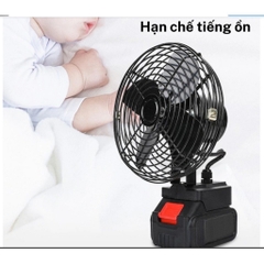 Quạt tích điện 4 cánh mini hạn chế tiếng ồn loại rẻ [BH: 1 tháng]