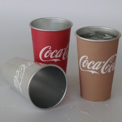 Ly, cốc đựng nước inox đổi màu Coca [BH: None]