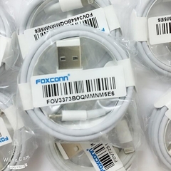 Cáp sạc Iphone 7 Foxconn chip G2, 6ic CÓ LƯỚI zin rẻ KÈM HỘP (usb ra iphone lightning) sạc nhanh hơn[BH 3 tháng