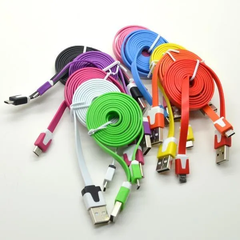 Cáp sạc iPhone 1M dây dẹp chống rối nhiều màu (usb ra iphone lightning) [BH 1 tháng] / pktn sale