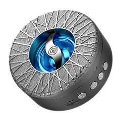Loa bluetooth Manovo A5 mẫu tròn có led [BH 3 tháng] / pktn sale