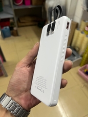 Pin sạc dự phòng sạc nhanh 120W SYC 151, dung lượng 10.000mAh có màn hình hiển thị % pin kèm 2 dây cáp liền thân [BH: 1 Năm]