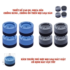 Hộp 4 cục cao su lót chân máy giặt, tủ lạnh chống ồn, chống rung [BH: None]19d7