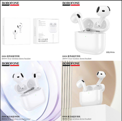Tai nghe bluetooth BOROFONE BW94 mẫu airpods siêu đẹp