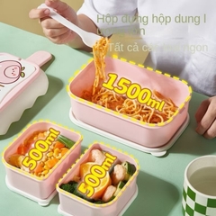 Hộp nhựa trái cây 2 lớp 2 tầng 3 ngăn đựng cơm, thức ăn, trái cây đa năng- MẪU VỀ NGẪU NHIÊN [BH: NONE] 1l1a9
