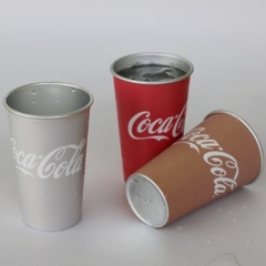 Ly, cốc đựng nước inox đổi màu Coca [BH: None]