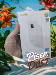 Pin sạc nhanh 10w Pisen D-057 dung lượng 10.000mAh, có màn hình led hiển thị % pin chính hãng [BH: 1 NĂM]