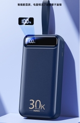 Pin sạc nhanh 22.5w Remax RPP-522 30.000mAh PD QC3.0 sạc dự phòng Chính Hãng [BH: 1 năm]