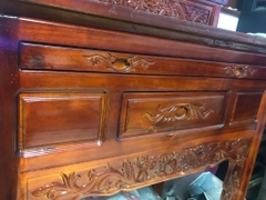 [Hàng cũ] Bàn thờ Phật, thờ Gia Tiên 2 tầng gỗ tràm nhị cấp (ngang 147, cao 136, sâu 60 cm) [mới 96%, cần thanh lý giá rẻ] / pktn sale