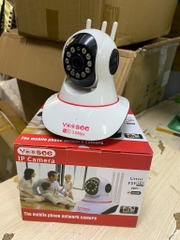 Camera IP wifi Yoosee 3 râu hộp đỏ 6.0Mbx BAN ĐÊM CÓ MÀU [BH 6 THÁNG]