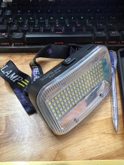 Đèn pin đội đầu BX-F05 HeadLight 100 led siêu sáng kiêm pin sạc dự phòng [BH 1 tuần] / pktn sale