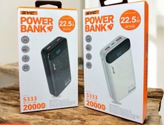 Pin sạc nhanh 22.5W SYC S333 20.000mAh có màn hình hiển thị % pin chính hãng [BH: 1 NĂM]