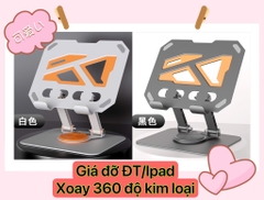 Giá đỡ iPad đế xoay L3TA mẫu mới xoay 360 độ kim loại xịn