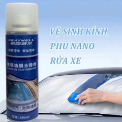 Chai xịt vệ sinh Kính xe hơi nano, chống bám nước lên kính [BH: None]