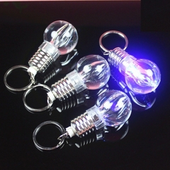 Móc khoá bóng đèn led đổi màu