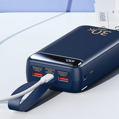 Pin sạc nhanh 22.5w Remax RPP-522 30.000mAh PD QC3.0 sạc dự phòng Chính Hãng [BH: 1 năm]