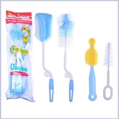 Set 4 cây cọ rửa ly, bình sữa đa năng tiện lợi MS [BH: None]