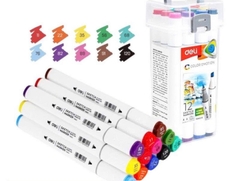 Hộp 12 bút lông màu Acrylic DL192.12 [BH: None] 1l1