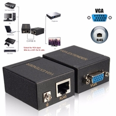 Bộ chuyển khuếch đại tín hiệu kéo dài VGA 60m bằng cáp mạng Ethernet full HD 1080P [BH 1 tháng]