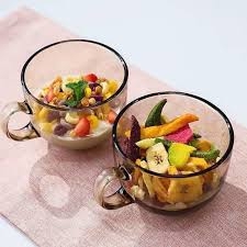Bộ 2 ly DELI 400ML hổ  phách sang trọng xịn sò  [BH: None]