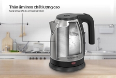 Ấm đun nước siêu tóc SH1183 tay cầm nhựa chiệu nhiệt [BH: 1 THÁNG]