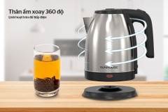 Ấm đun nước siêu tóc SH1183 tay cầm nhựa chiệu nhiệt [BH: 1 THÁNG]