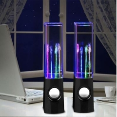 Loa vi tính nhạc nước 3D theo điệu nhạc vuông (bộ 2 loa) Công suất: 3W + 3W  [BH 3 tháng] / pktn sale