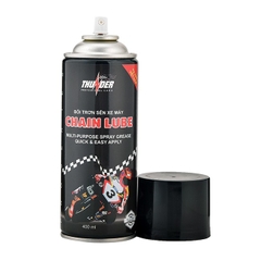Chai xịt bôi trơn sên xe máy THUNDER CHAIN LUBE 400ml (dưỡng sên)  CT-06428-9l8-2083 / pktn sale