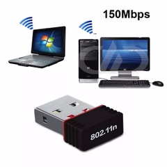 Usb thu bắt sóng wifi 802.11 nano 300Mbps chuẩn N (KHÔNG CÓ ĂNG TEN) [BH 3 tháng]