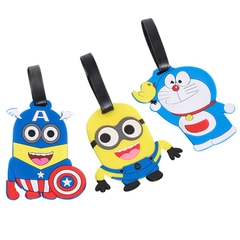 Thẻ hành lý name tag, thẻ ghi tên gắn hành lý, treo vali hoạt hình ghi thông tin liên hệ treo cặp sách, balo du lịch / pktn sale