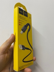 CÁP SẠC NHANH DÂY DÙ HOCO X71 IPHONE USB RA LIGHTNING 2.4A DÀI 1M CHỐNG ĐỨT GÃY CHÍNH HÃNG [BH 1 NĂM]
